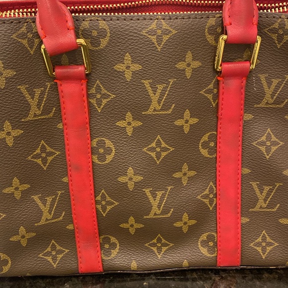 Authenticated Louis Vuitton Soufflot Tote Monogram Canvas with Leather BB - Picture 10 of 16